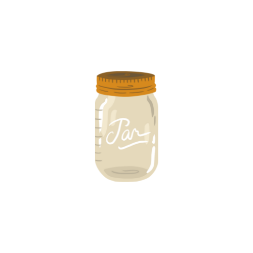 Storage Glass Jars