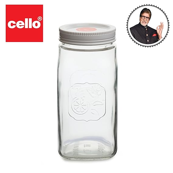 Cello Classic Glassy Storage Jar