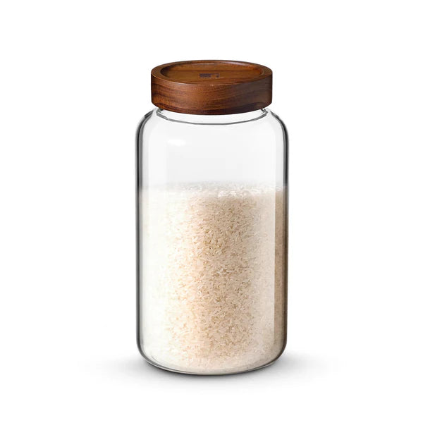 Bergner Acadia Borosilicate Glass Jar