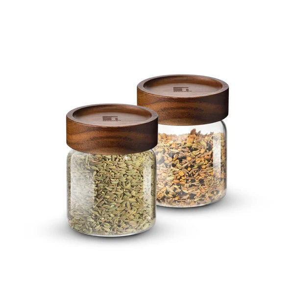 Bergner Acadia Borosilicate Glass Jar