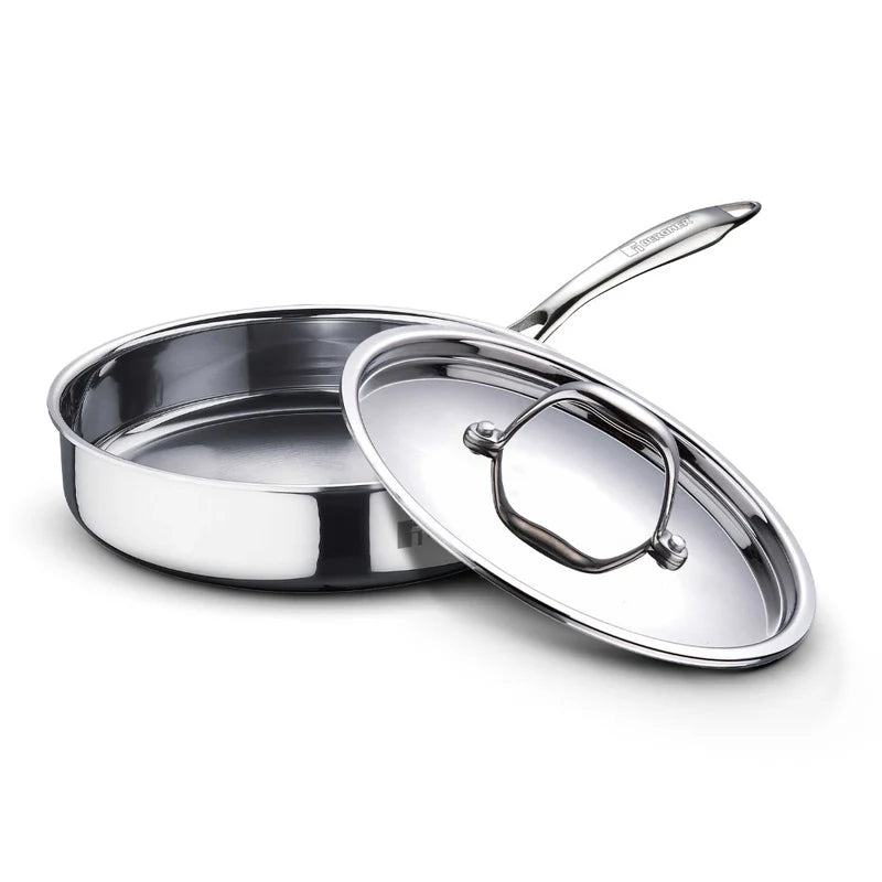 Bergner Argent Tri-Ply Stainless Steel Sautepan
