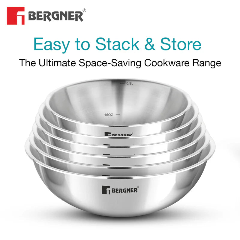 Bergner TRI PLY Stainless Steel Tasra