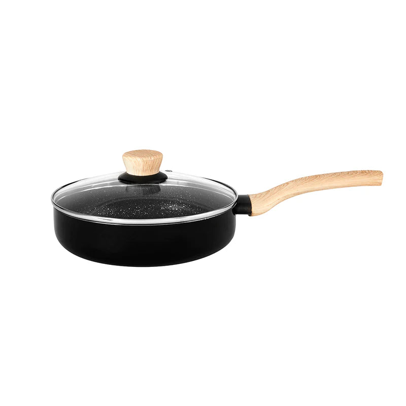 Bergner Bellini Plus Aura 5-Layer Non-Stick Deep Frypan - Induction Bottom