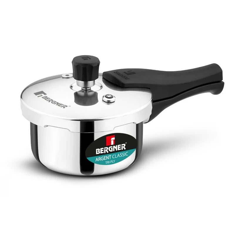 Bergner Argent Classic Triply Outer Lid Pressure Cooker