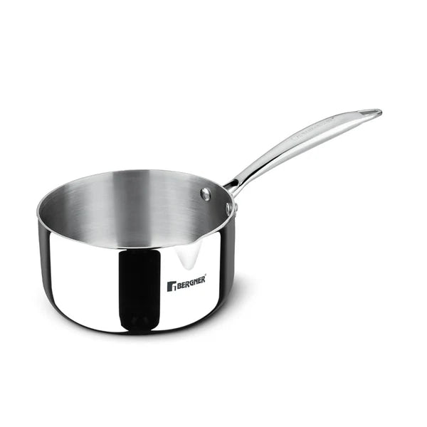 Bergner Argent Tri-Ply Stainless Steel Saucepan