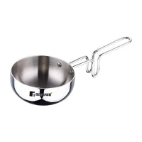 Bergner Argent Tri-Ply Stainless Steel Tadka Pan 12CM