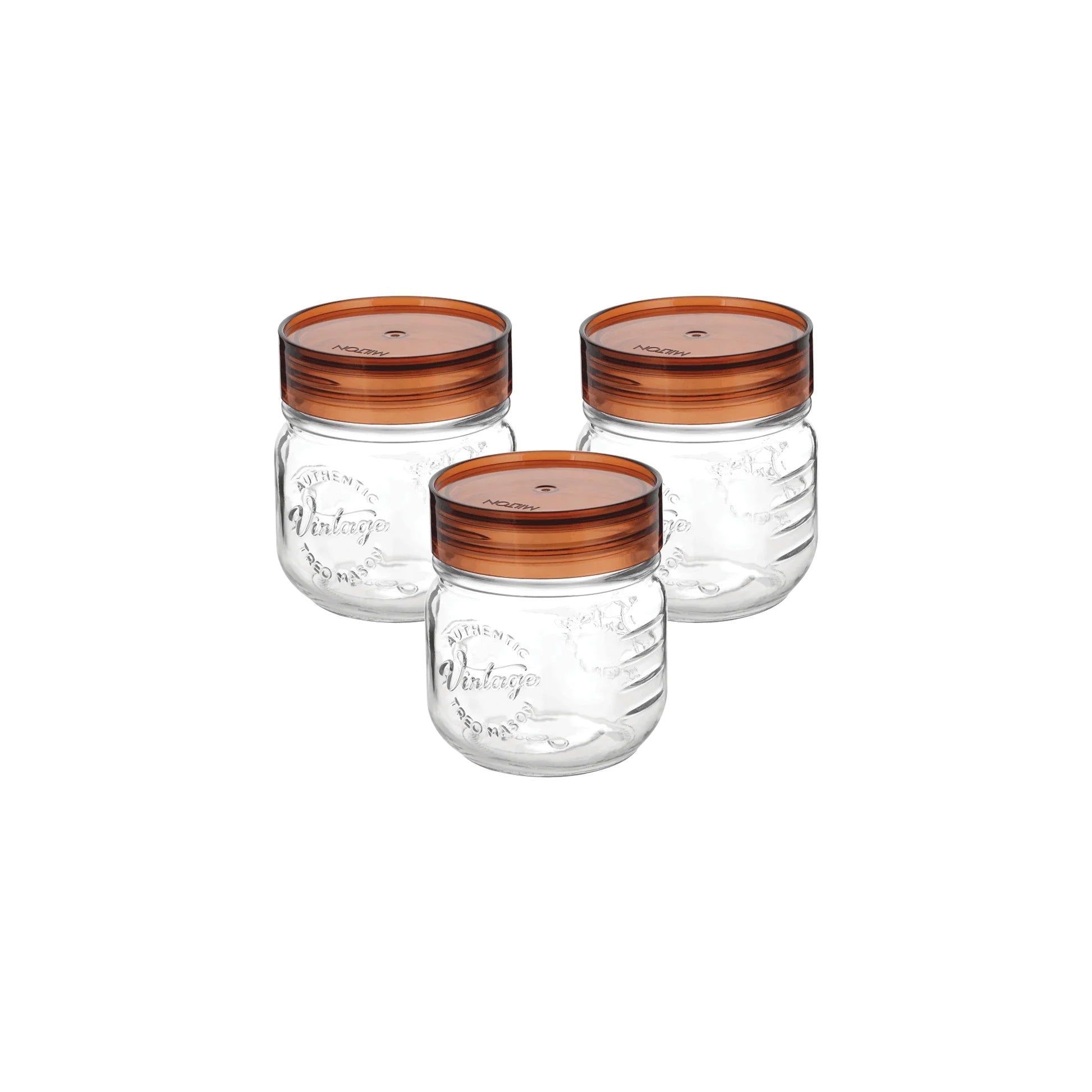 Treo by Milton Vintage Glass Jar With Lid