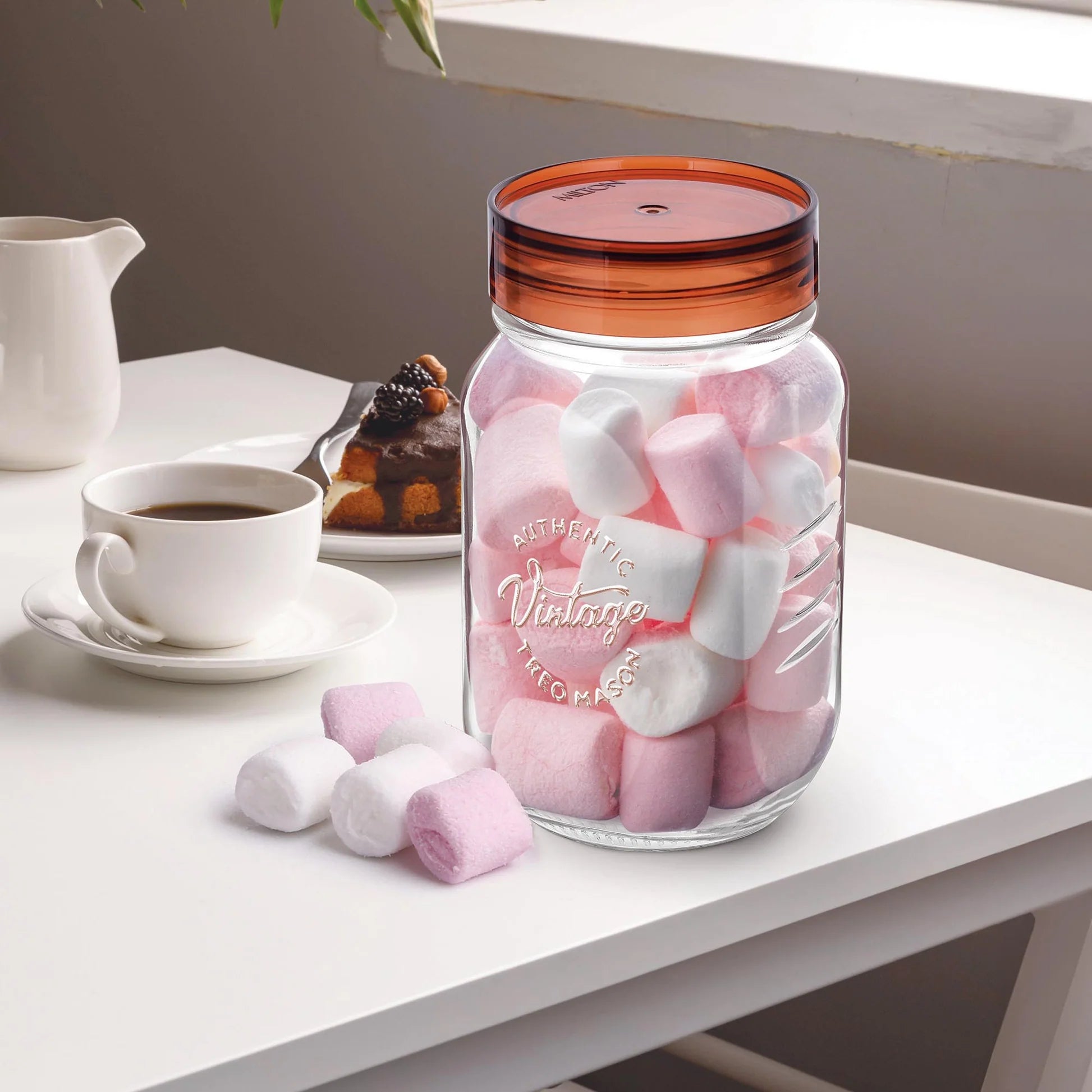 Treo by Milton Vintage Glass Jar With Lid