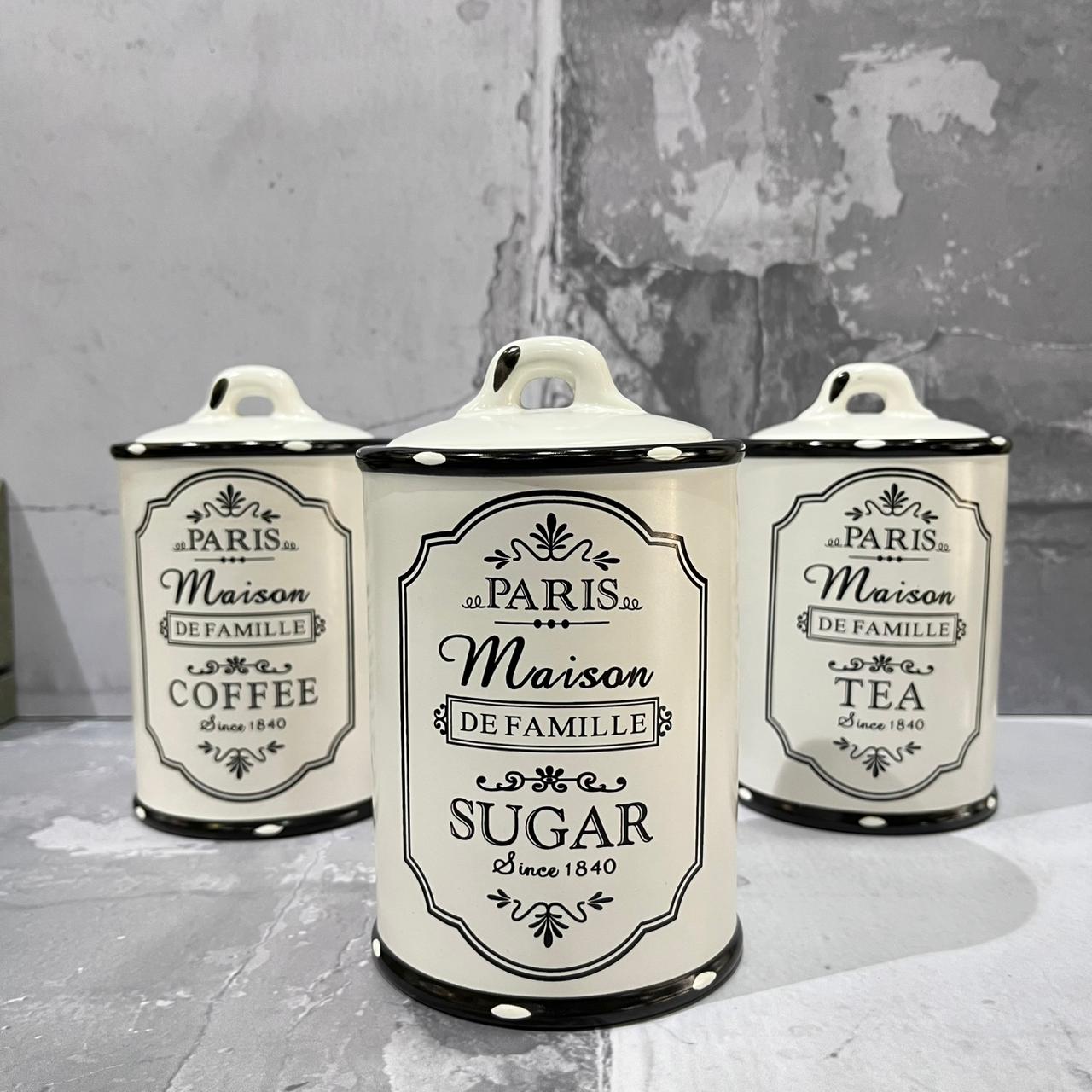 Ceramic Tea Sugar Coffee Container
