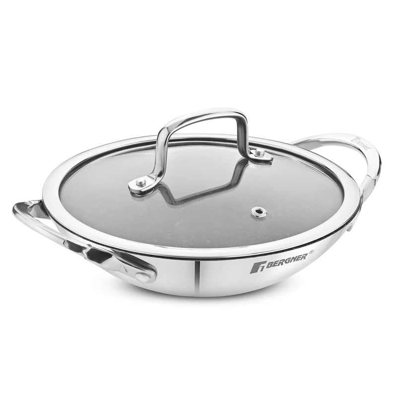 Bergner Argent Samsara Tri-Ply Stainless Steel Appachetty 21 CM