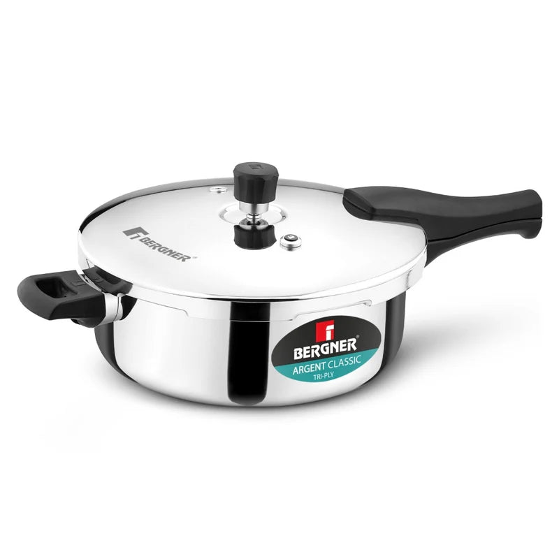 Bergner Argent Classic Triply Outer Lid Pressure Pan Cooker