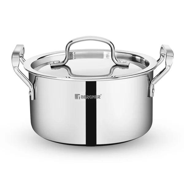 Bergner Argent Tri Ply Stainless Steel Casserole